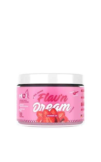 HIQ Flavn Dream 150g STRAWBERRY JAM FLAVORED